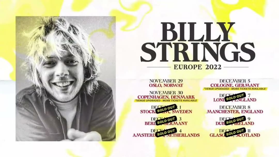 Billy Strings 10/13/22 Austin, TX Thumbnail