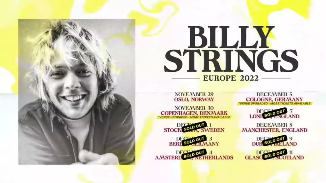 Billy Strings 10/15/22 Oklahoma City, OK Thumbnail