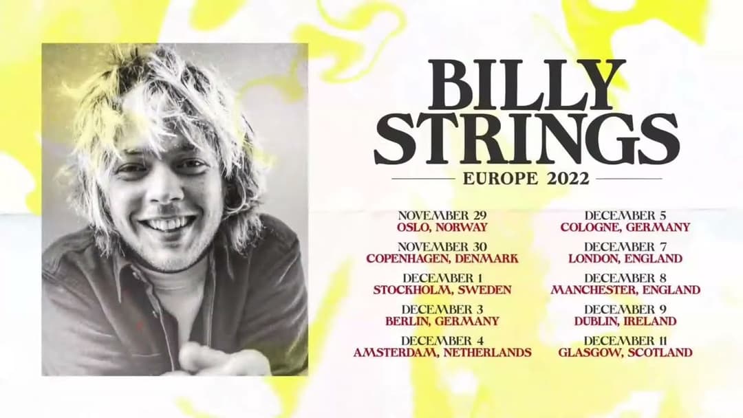 Billy Strings 3/26/22 Live In London, UK Thumbnail