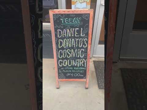Daniel Donato - Grimey's In-store event #danieldonato #reflector #cosmiccountry #grimeys #shorts Thumbnail