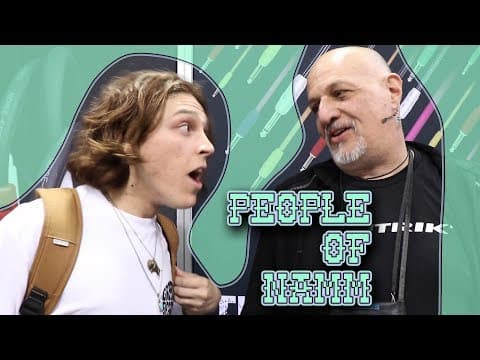 People Of NAMM 2019! Daniel Donato Interviews Heavy Metal Guitar God! Thumbnail