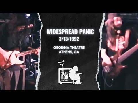 Widespread Panic ~ 3/13/1992 Georgia Theatre, Athens, GA Remastered Thumbnail