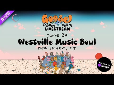Goose 6/29/2025 Westville Music Bowl, New Haven, CT Thumbnail