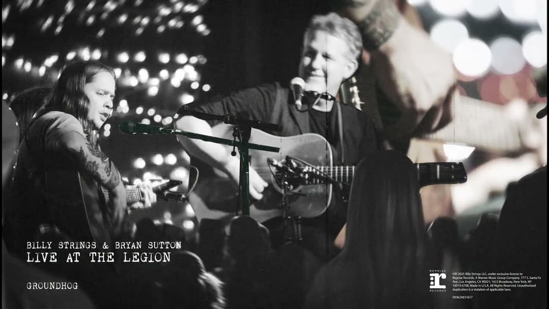 Billy Strings & Bryan Sutton - Groundhog (Live At The American Legion Post 82) Thumbnail