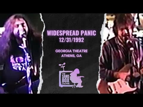 Widespread Panic w/ Remastered Video ~ 12/31/1992 Georgia Theatre, Athens, GA Partial Thumbnail