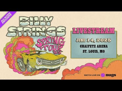 Billy Strings 6/14/25 St. Louis, MO Thumbnail