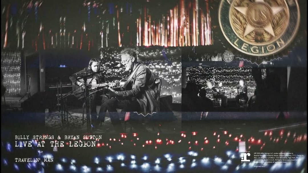 Billy Strings & Bryan Sutton - Travelin’ Man (Live At The American Legion Post 82) Thumbnail