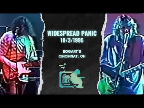 Widespread Panic w/ Remastered Video ~ 10/3/1995 Bogart's, Cincinnati, OH Thumbnail