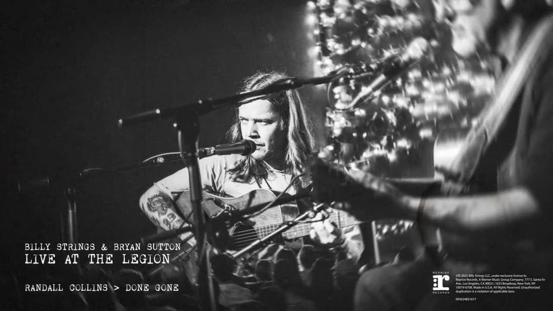 Billy Strings & Bryan Sutton - Randall Collins / Done Gone (Live At The American Legion Post 82) Thumbnail