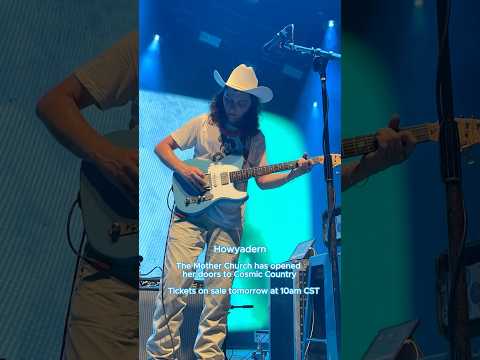 Howyadern, Ryman Auditorium! Tickets for Cosmic Country’s debut begins tomorrow @ 10am #danieldonato Thumbnail