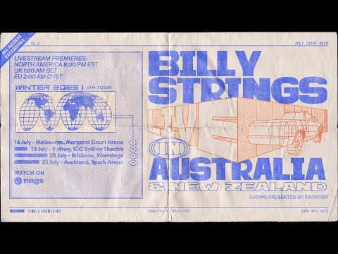 Billy Strings July 19 2025 Brisbane, Australia Thumbnail