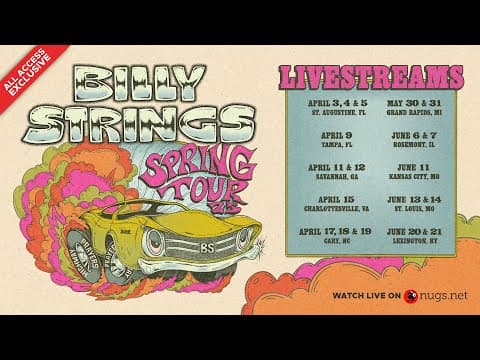 Billy Strings 6/7/25 Rosemont, IL Thumbnail