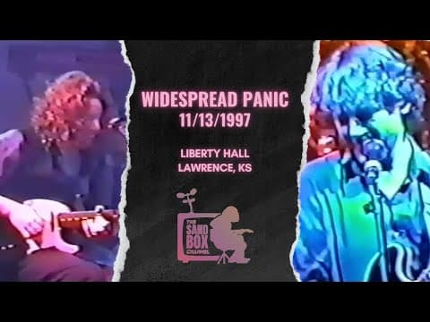 Widespread Panic ~ 11/13/1997 Liberty Hall, Lawrence, KS Remastered Thumbnail