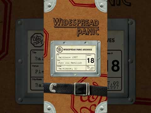 Baltimore 1997 out September 5! #widespreadpanic #panicarchive Thumbnail