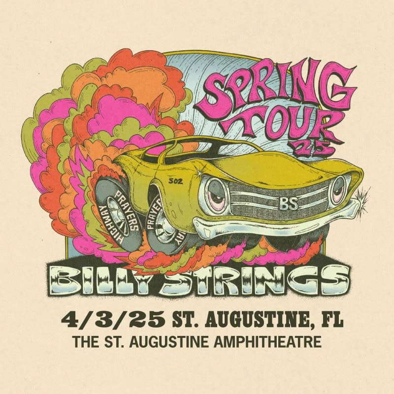 Billy Strings at St. Augustine Amphitheatre – April 3, 2025 setlist