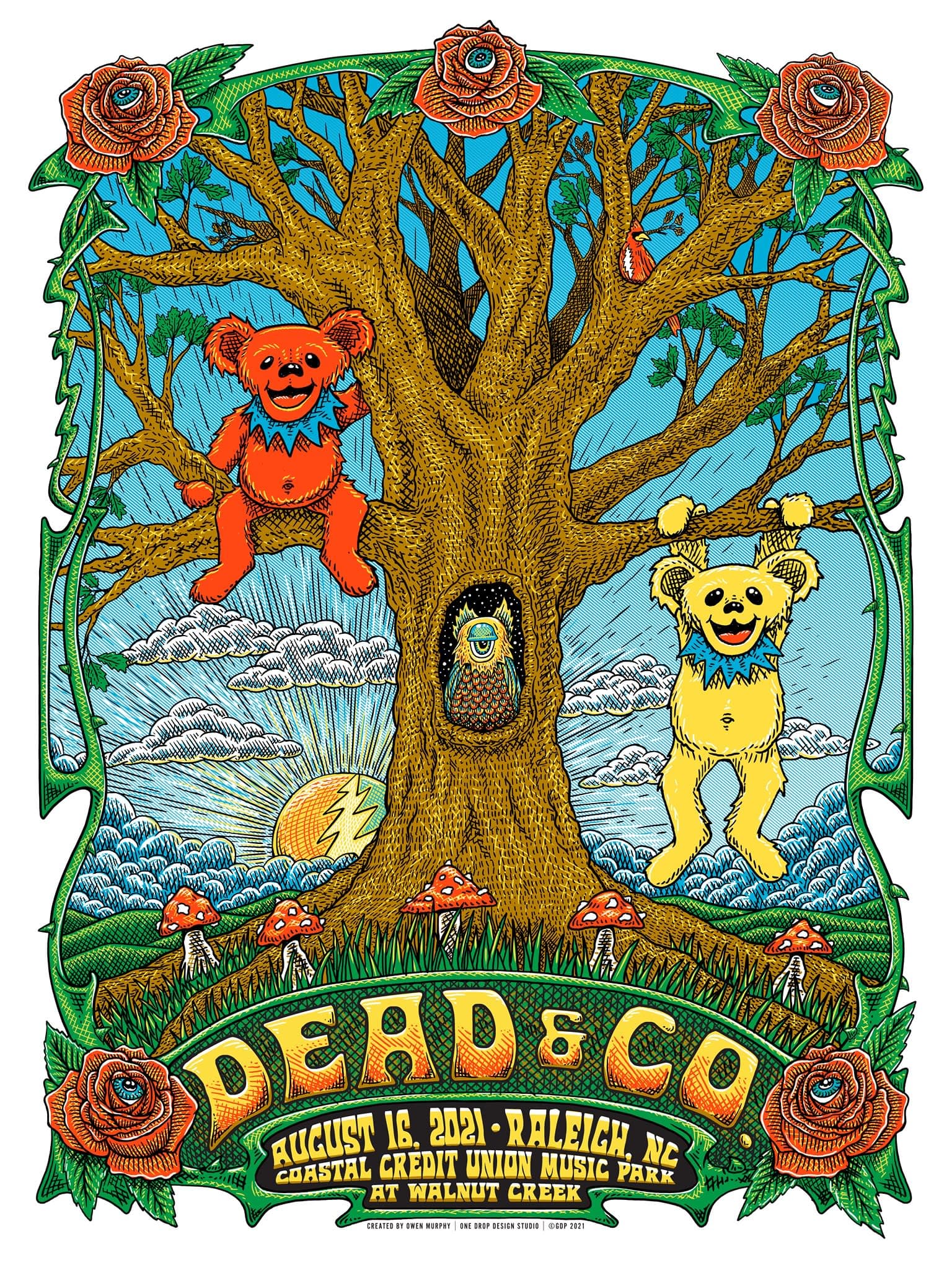 Dead & Company at Coastal Credit Union Music Park at Walnut Creek – August 16, 2021 setlist