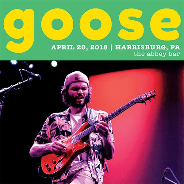 Goose at The Abbey Bar at Appalachian Brewing Company – April 20, 2018 setlist