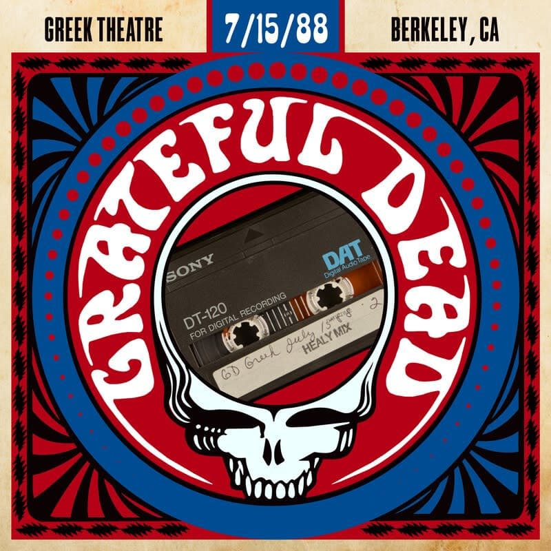 Grateful Dead at William Randolph Hearst Greek Theatre, UC Berkeley – July 15, 1988 setlist