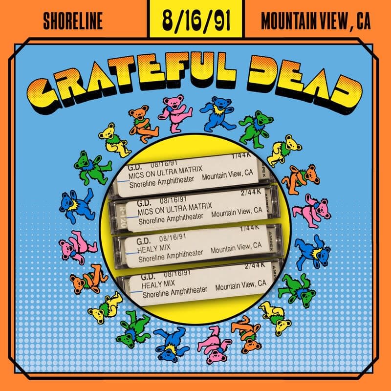 Grateful Dead at Shoreline Amphitheatre – August 16, 1991 setlist