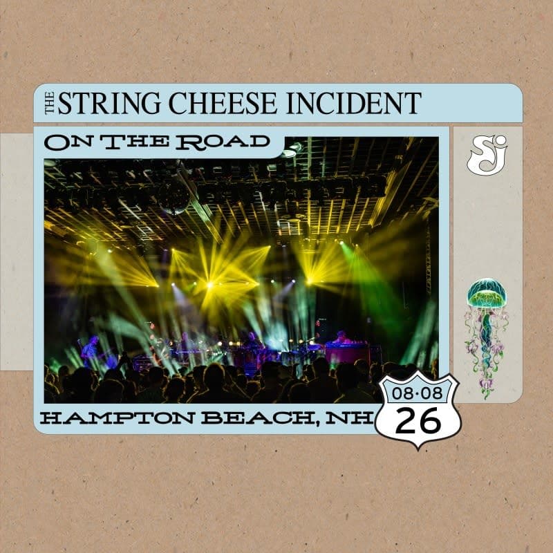 String Cheese Incident at Hampton Beach Casino Ballroom – August 8, 2026 setlist