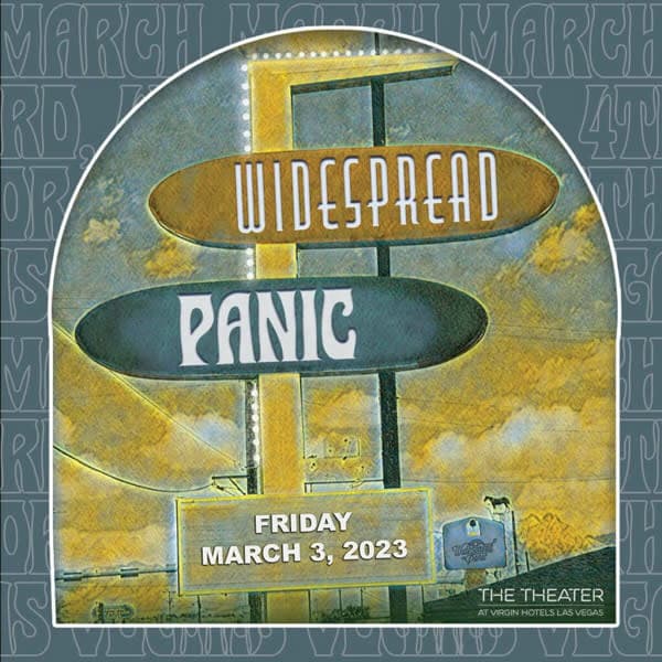 Widespread Panic at The Theater at Virgin Hotels Las Vegas – March 3, 2023 setlist