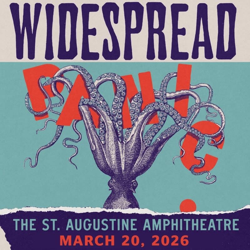Widespread Panic at St. Augustine Amphitheatre – March 20, 2026 setlist